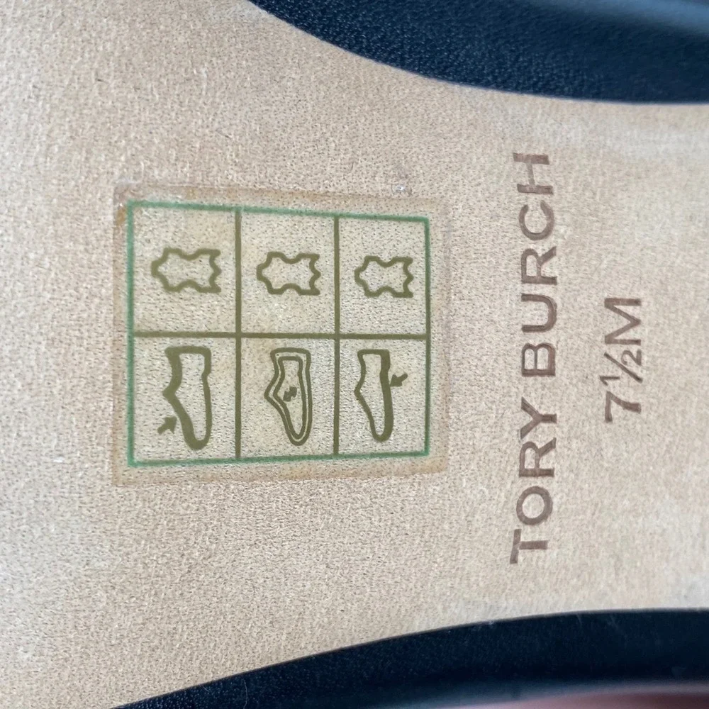 Tory Burch polished leather